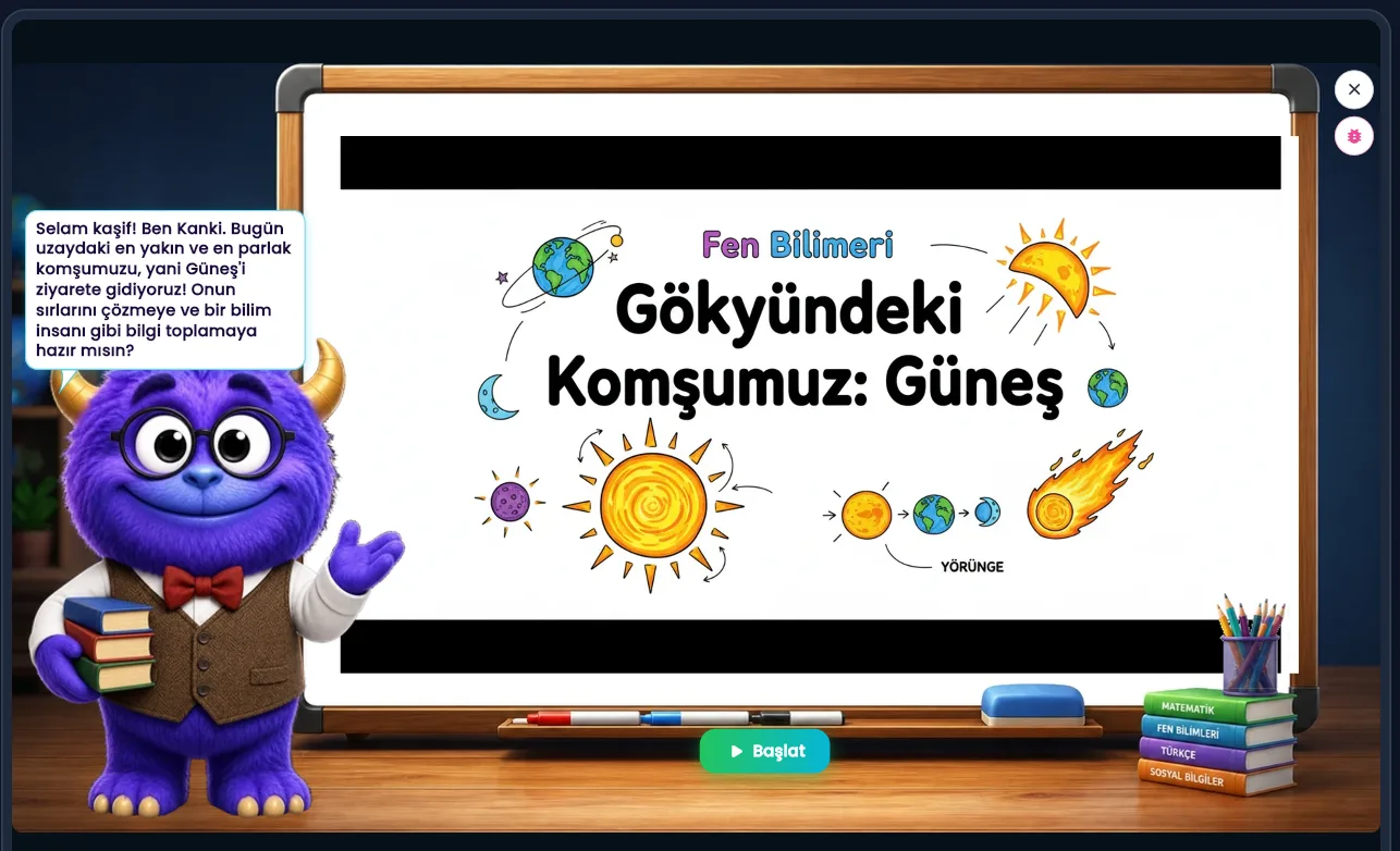Kanki ile ders